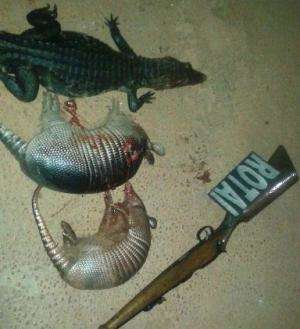 Homens s&atilde;o presos ap&oacute;s abate de animais na margem do rio Paran&aacute;