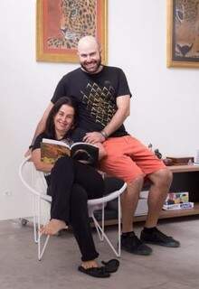 Lúcia e o filho Paulo Machado, que é chef de cozinha. (Foto: Lucas Possiede)