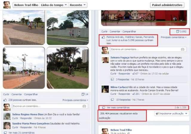 Postagem de Nelsinho sobre Cidade do Natal tem recorde de acessos