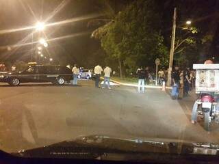 Acidente fatal foi na avenida Heráclito Diniz de Figueiredo.(Foto: Reprodução/WhatsApp)
