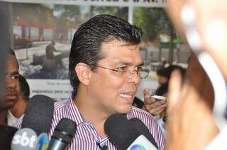 Olarte não quis comentar sobre a reunião depois do encontro com os vereadores (Foto: Marcelo Calazans/Arquivo)