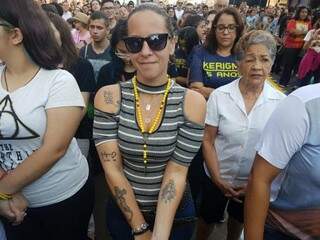 Missa de Corpus Christi atrai fam&iacute;lia inteira, at&eacute; quem ainda est&aacute; na barriga