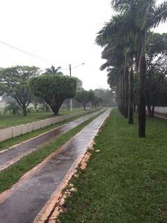 Chuva atinge Campo Grande neste sábado e estão previstos temporais (Foto: Lucimar Couto)