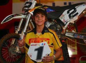 Garoto de 12 anos &eacute; campe&atilde;o brasileiro de motocross por antecipa&ccedil;&atilde;o 