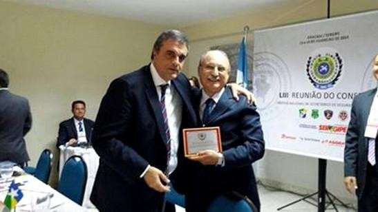 Jacini &eacute; homenageado em SE por servi&ccedil;os prestados a Seguran&ccedil;a Nacional
