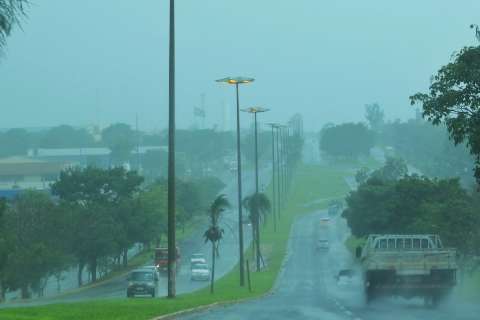 Meteorologia alerta para risco de chuva intensa em Mato Grosso do Sul