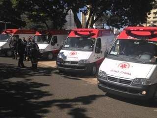 Ambulâncias foram repassadas pelo Ministério da Saúde. (Foto: Arquivo)