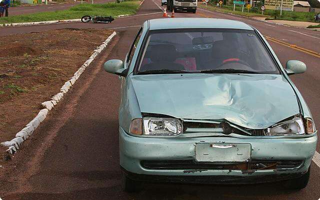  Mulher fica gravemente ferida em acidente na BR-163 em Coxim