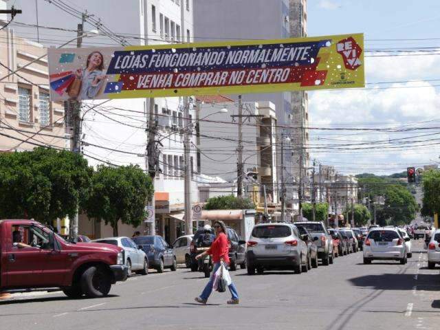 Lojistas querem que prefeitura banque publicidade para reverter preju&iacute;zos