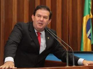 Eduardo Rocha, deputado líder do PMDB. (Foto: Roberto Higa e Victor Chileno/ALMS).