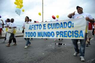 Uma das passeatas que acontece em todo País pelo Dia Nacional da Adoção. (Foto: Tomaz Silva/Agência Brasil)