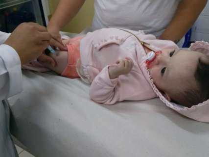 Mais de 3 mil crianças foram imunizadas contra o sarampo na Capital 