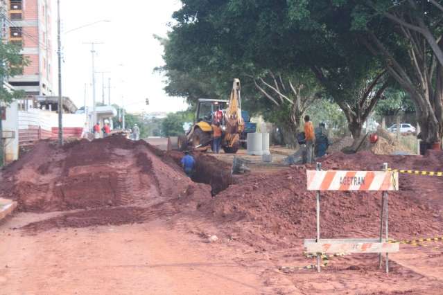 Rua Nova Era no sentido Joaquim Murtinho est&aacute; interditada para obras 
