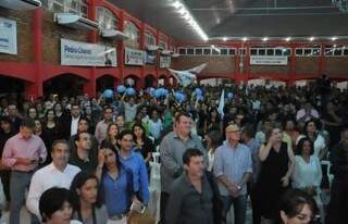 Auditório da Associação Nipo-Brasileiro ficou lotado (Foto: Paulo Francis)