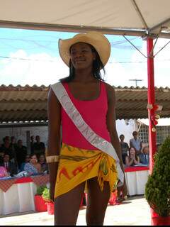 Terceira colocada no concurso, de Angola.