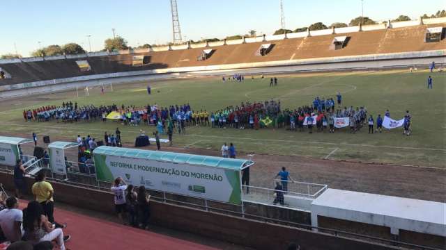 Campeonato nacional de futebol de base tem seis jogos hoje na Capital