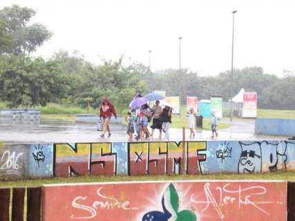 Mesmo sob chuva, Jogos Urbanos Indígenas acontecem na Capital