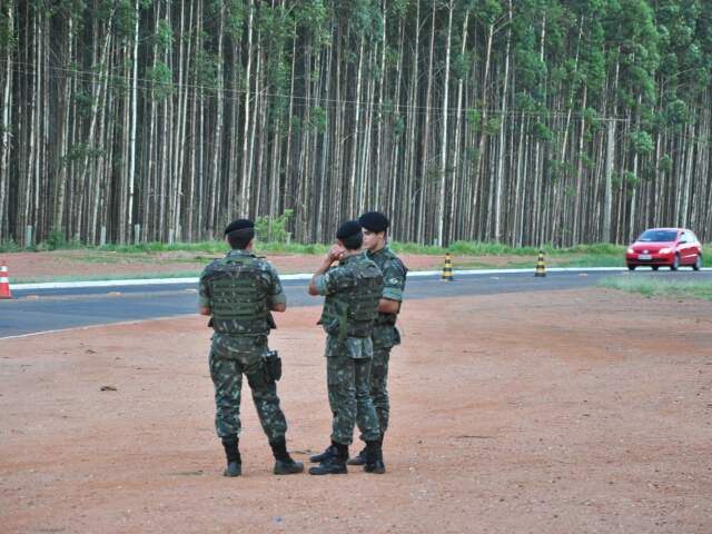 Exército combate o tráfico e o contrabando na fronteira