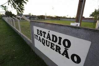 Versão campo-grandense do Estádio do Corinthians. (Foto: Marcelo Victor) 