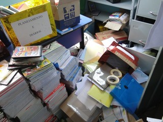 Bandidos furtam escola em Lad&aacute;rio e preju&iacute;zo estimado &eacute; de R$ 30 mil