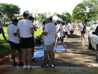 Volta UFMS levou ao campus da Universidade cerca de 500 &#039;atletas&#039;. (Fotos: Simão Nogueira)