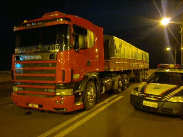 Caminh&atilde;o com mais de 500 kg de maconha &eacute; apreendido