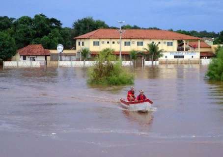 Chuvas afetam cerca de 800 pessoas em Aquidauana, Miranda e Murtinho
