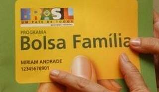 Cartão para o recebimento do Bolsa Família (Imagem de arquivo/Agência Brasil) 