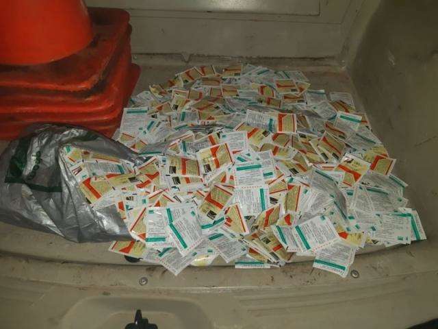 Casal &eacute; flagrado com medicamentos proibidos avaliados em R$ 40 mil
