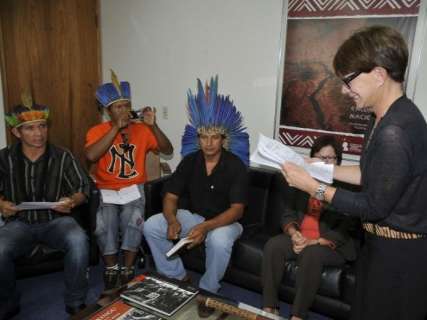 Em Brasília, índios de MS reforçam que vão resistir a despejo