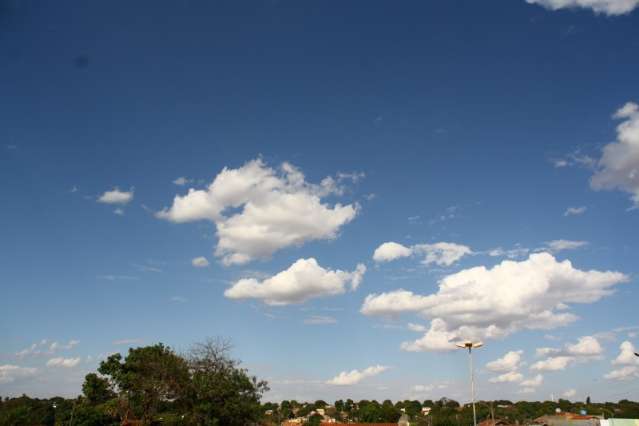 Quinta-feira de temperatura amena e c&eacute;u nublado em Campo Grande