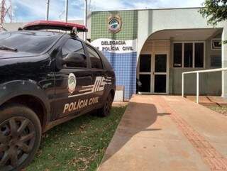 Caso foi registrado na Delegacia de Polícia Civil de Sidrolândia. (Foto: Sidrolândia News)