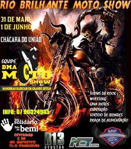 Motociclistas de MS se re&uacute;nem para arrecadar e doar 4 toneladas de alimentos 