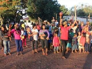 Índios afirmam que não vão deixar fazendas em Aral Moreira (Foto: Arquivo/Fabrício Carbonel)