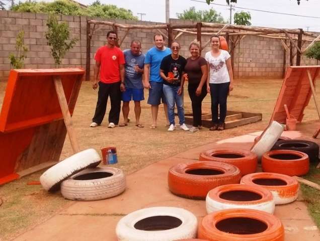 UBSF inaugura horta comunit&aacute;ria para atender hipertensos e diab&eacute;ticos