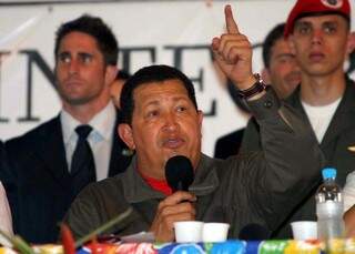 Hugo Chávez, presidente da Venezuela. (Foto: Agência Brasil)