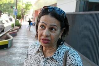 Dona de casa Marilene de Assis acredita que a tecnologia ajudou no processo eleitoral. (Foto: Marcos Ermínio)
