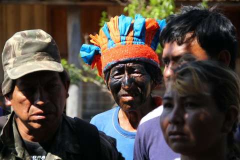 B Negão e Criolo fazem show de apoio aos guarani-kaiowá de MS 