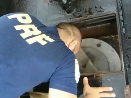 Preso pela PRF transportava 6t de maconha e mais de 700 muni&ccedil;&otilde;es 