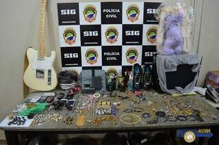 Quadrilha furtava objetos variados e trocada por drogas (Foto: Dourados Agora)