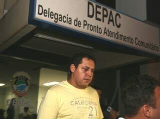 Enfermeiro Raphael Castro prestou depoimento por cinco horas  na tarde de ontem. (Foto: Marcelo Victor)