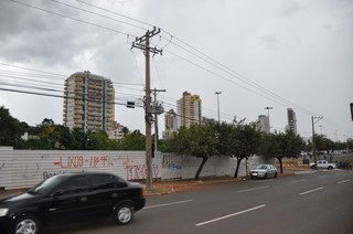 O The Place será construído no cruzamento da Avenida Afonso Pena com Rua Ceará (Foto: Marcelo Calazans)