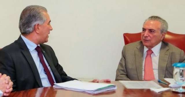 Em jantar com Temer, governador recebe aval para negociar d&iacute;vida com BNDES