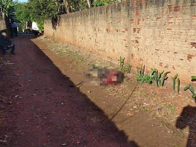 Corpo esfaqueado e parcialmente queimado &eacute; achado perto de escola 