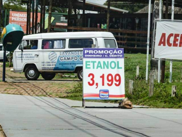Valor do etanol tem varia&ccedil;&atilde;o de 21% em MS, aponta pesquisa