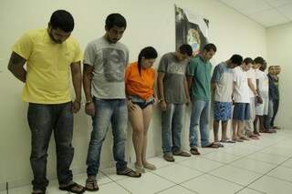 Em julho, doze pessoas foram presos e quatro adolescentes apreendidos (Foto: João Paulo Gonçalves)