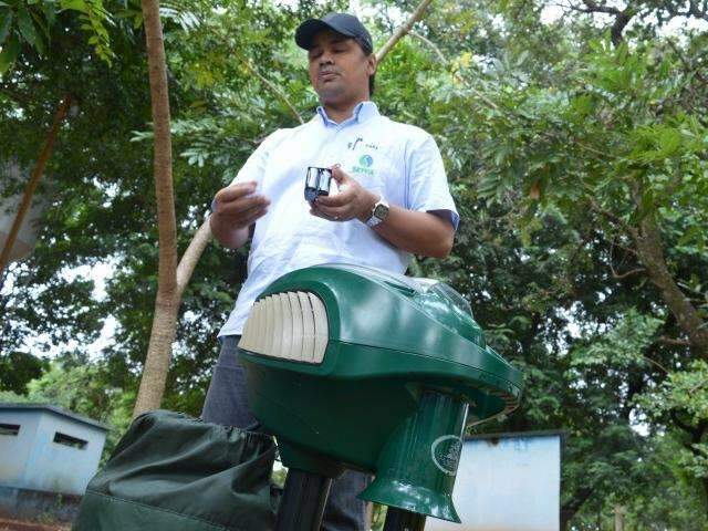Ainda sem avalia&ccedil;&atilde;o, m&aacute;quina que suga Aedes muda de endere&ccedil;o amanh&atilde;