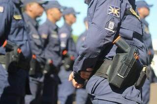 Foram 305 guardas municipais formados para reforço da segurança da Capital (Foto: Marcos Ermínio)