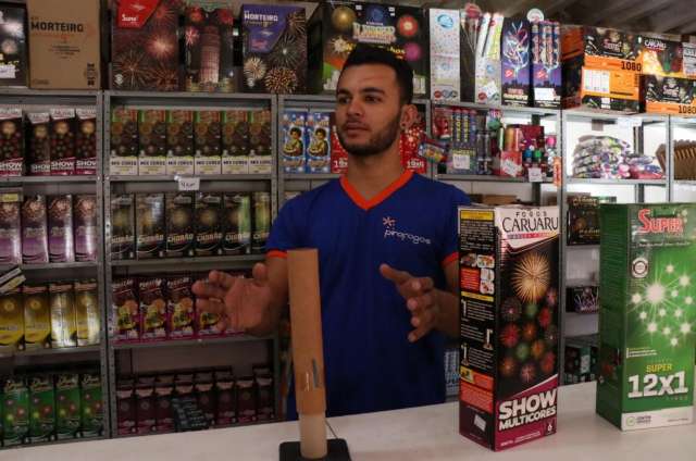 &Eacute; imposs&iacute;vel achar em Campo Grande fogos que n&atilde;o perturbam animais 