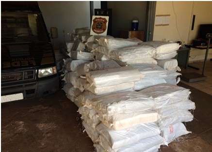 Em apenas um dia, pol&iacute;cia apreende mais de 5 toneladas de droga em Ponta Por&atilde;